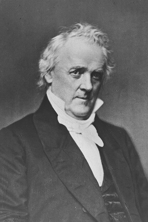 15th President James Buchanan, 1857-1861