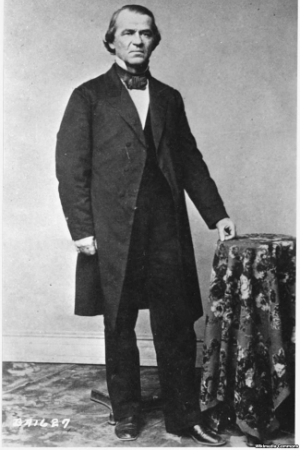 17th President Andrew Johnson, 1865-1869