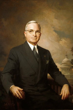 33rd President Harry S. Truman, 1945-1953