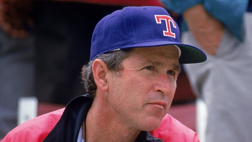 George W Bush Texas Rangers