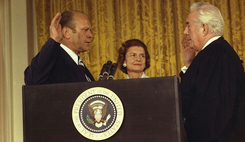 Gerald Ford swearing in
