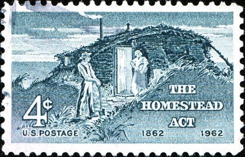 Homestead Act Stamp