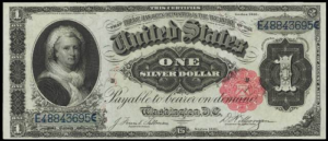 Martha Washington dollar bill