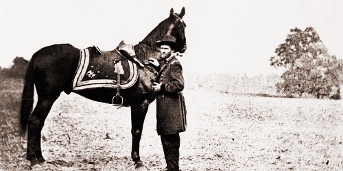 Ulysses Grant with horse