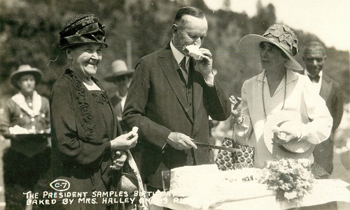 Coolidge birthday cake