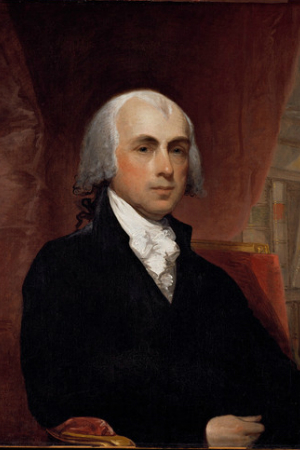 4th President James Madison, 1809-1817