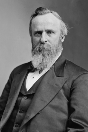 19th President Rutherford B. Hayes, 1877-1881