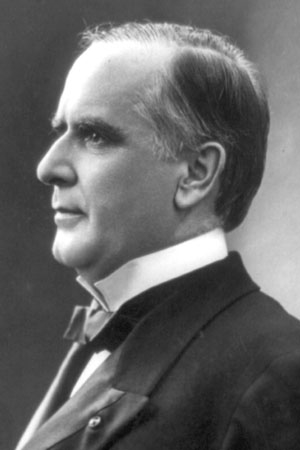 25th President William McKinley, 1897-1901