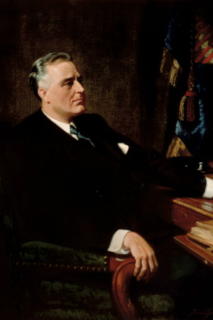 32nd President Franklin D. Roosevelt, 1933-1945